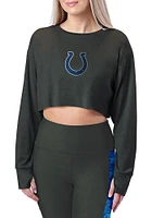 Indianapolis Colts Womens Grey Thumbhole longsleeve LS Tee