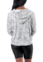 Detroit Red Wings Womens Grey Fabtop Hooded Sweatshirt