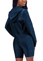 St Louis Blues Womens Navy Blue Zip up Long Sleeve Full Jacket