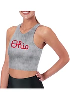 Ohio State Buckeyes Womens Grey Crosstown Tank Top