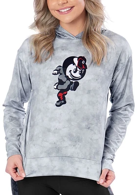 Ohio State Buckeyes Womens Grey Session Hooded Sweatshirt