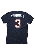 Alan Trammell Detroit Tigers Navy Blue Cooperstown Short Sleeve Fashion Player T Shirt