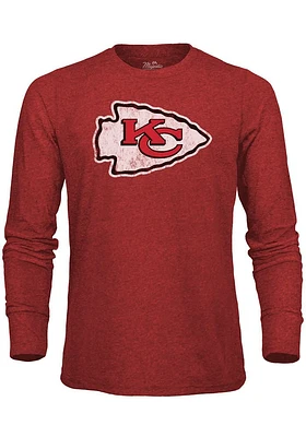 Kansas City Chiefs Primary Logo Long Sleeve Fashion T Shirt