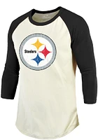 JuJu Smith-Schuster Pittsburgh Steelers Black Primary Name And Number Long Sleeve Player T Shirt