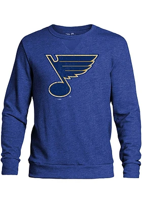 St Louis Blues Mens Primary Logo Long Sleeve Fashion Sweatshirt