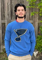 St Louis Blues Mens Primary Logo Long Sleeve Fashion Sweatshirt