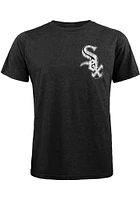 Yoan Moncada Chicago White Sox Black Name And Number Short Sleeve Fashion Player T Shirt