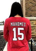 Patrick Mahomes Kansas City Chiefs Womens Boyfriend Long Sleeve Player T Shirt