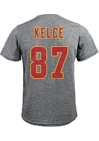 Travis Kelce Kansas City Chiefs Name And Number Short Sleeve Fashion Player T Shirt