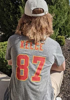 Travis Kelce Kansas City Chiefs Name And Number Short Sleeve Fashion Player T Shirt