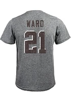 Denzel Ward Cleveland Browns Name And Number Short Sleeve Fashion Player T Shirt