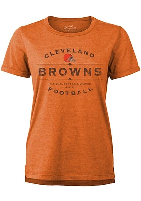 Cleveland Browns Womens Boyfriend Vintage Short Sleeve T-Shirt