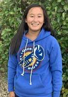 St Louis Blues Womens Blue Retro Alternate Hooded Sweatshirt