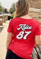 Travis Kelce Kansas City Chiefs Womens Boyfriend Player T-Shirt