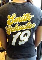 JuJu Smith-Schuster Pittsburgh Steelers Womens Black Boyfriend Player T-Shirt