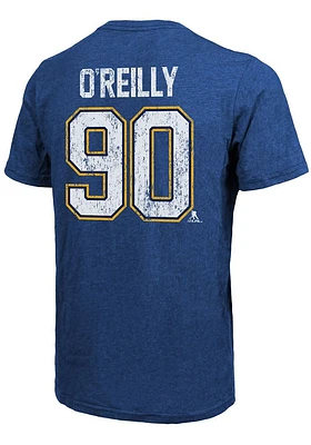 Ryan O'Reilly St Louis Blues Blue Primary Player Short Sleeve Fashion T Shirt
