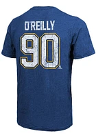 Ryan O'Reilly St Louis Blues Blue Primary Player Short Sleeve Fashion T Shirt