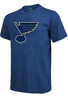 Jordan Binnington St Louis Blues Blue Primary Player Short Sleeve Fashion T Shirt