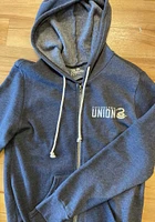 Philadelphia Union Mens Navy Blue WORDMARK Long Sleeve Zip Fashion