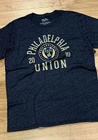Philadelphia Union Navy Blue BALL HOG Short Sleeve Fashion T Shirt