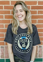 Philadelphia Union Navy Blue BALL HOG Short Sleeve Fashion T Shirt
