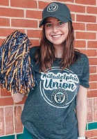 Philadelphia Union Womens Navy Blue Boyfriend Short Sleeve T-Shirt