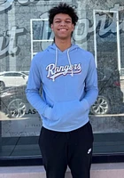 Texas Rangers Mens Light Blue Alt Wordmark Fashion Hood