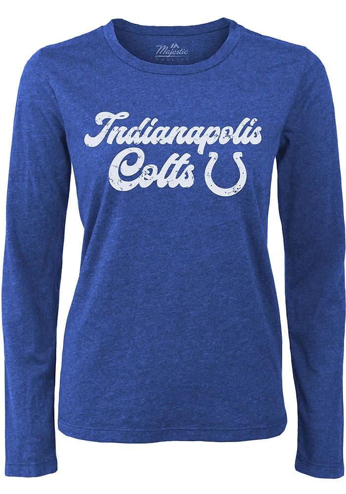 Indianapolis Colts Womens Boyfriend LS Tee