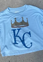 Kansas City Royals Womens Light Blue Alt Short Sleeve T-Shirt