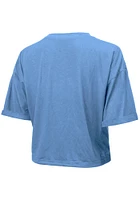 Texas Rangers Womens Light Blue Alt Cap Short Sleeve T-Shirt