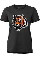 Cincinnati Bengals Womens Charcoal Secondary Short Sleeve T-Shirt