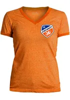 FC Cincinnati Womens Ringer Short Sleeve T-Shirt