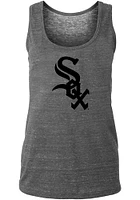 New Era Chicago White Sox Womens Grey Triblend Tank Top