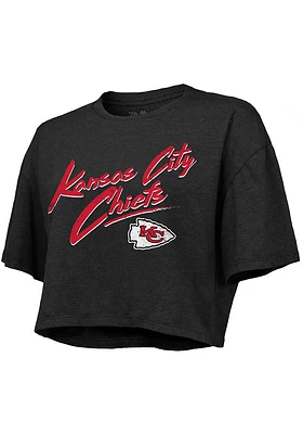 Kansas City Chiefs Womens Dirty Dribble Short Sleeve T-Shirt