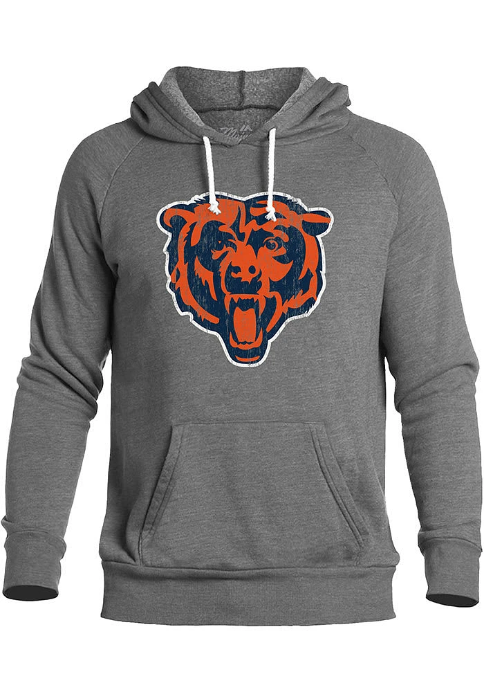 Chicago Bears Mens Grey Primary Fashion Hood