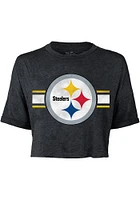 TJ Watt Pittsburgh Steelers Womens Black Player T-Shirt