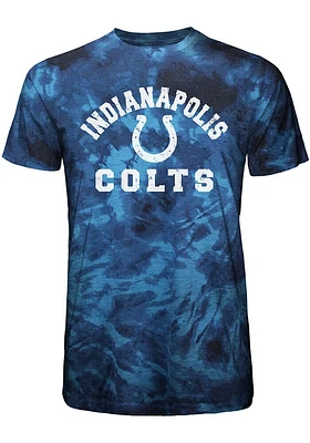 Indianapolis Colts Blue Curveball Short Sleeve Fashion T Shirt