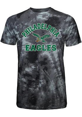 Philadelphia Eagles Black Curveball Short Sleeve Fashion T Shirt