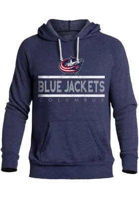 Columbus Blue Jackets Mens Navy Sideline Fashion Hood