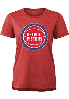 Detroit Pistons Womens Primary Short Sleeve T-Shirt