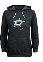 Dallas Stars Womens Black Primary Hooded Sweatshirt