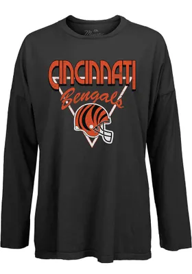 Cincinnati Bengals Womens Black Grenadier LS Tee