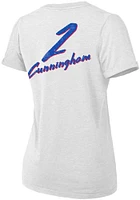 Cade Cunningham Detroit Pistons Womens White Dirty Dribble Player T-Shirt