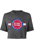 Cade Cunningham Detroit Pistons Womens Charcoal Hard Hit Player T-Shirt