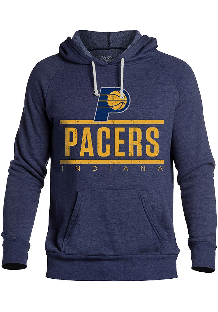 Indiana Pacers Mens Navy Blue Sideline Fashion Hood
