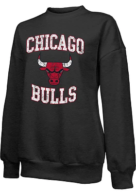 Chicago Bulls Womens Vintage Crew Sweatshirt