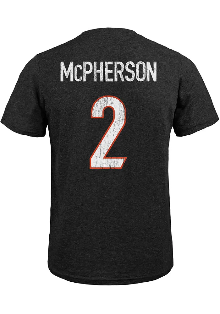 Evan McPherson Cincinnati Bengals Black Primary Player Short Sleeve Fashion T Shirt