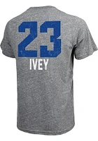 Jaden Ivey Detroit Pistons Grey Aldo Short Sleeve Fashion Player T Shirt