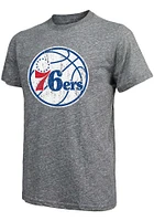 Tyrese Maxey Philadelphia 76ers Grey Aldo Short Sleeve Fashion Player T Shirt