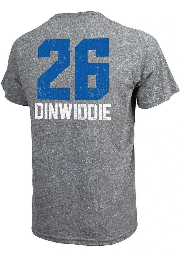 Dallas Mavericks Grey Aldo Short Sleeve Fashion Player T Shirt
